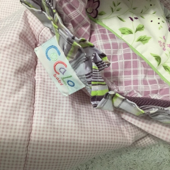 CoCaLo Baby Butterfly Blanket Aprox. 42X36 - Picture 7 of 10